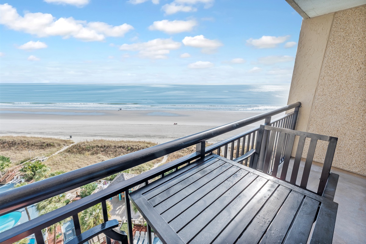 Amazing View from the Balcony!