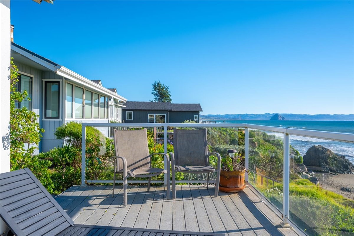 View off deck toward Morro Bay