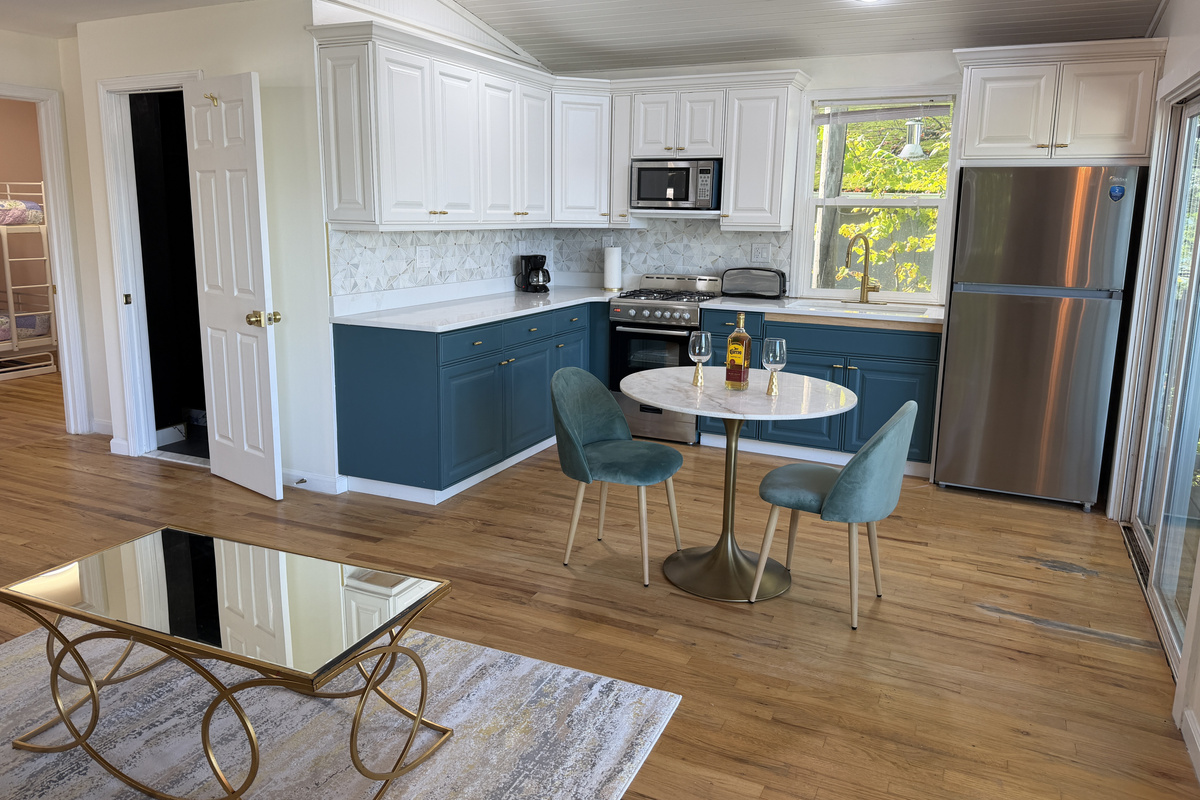 Fully renovated kitchen with new appliances