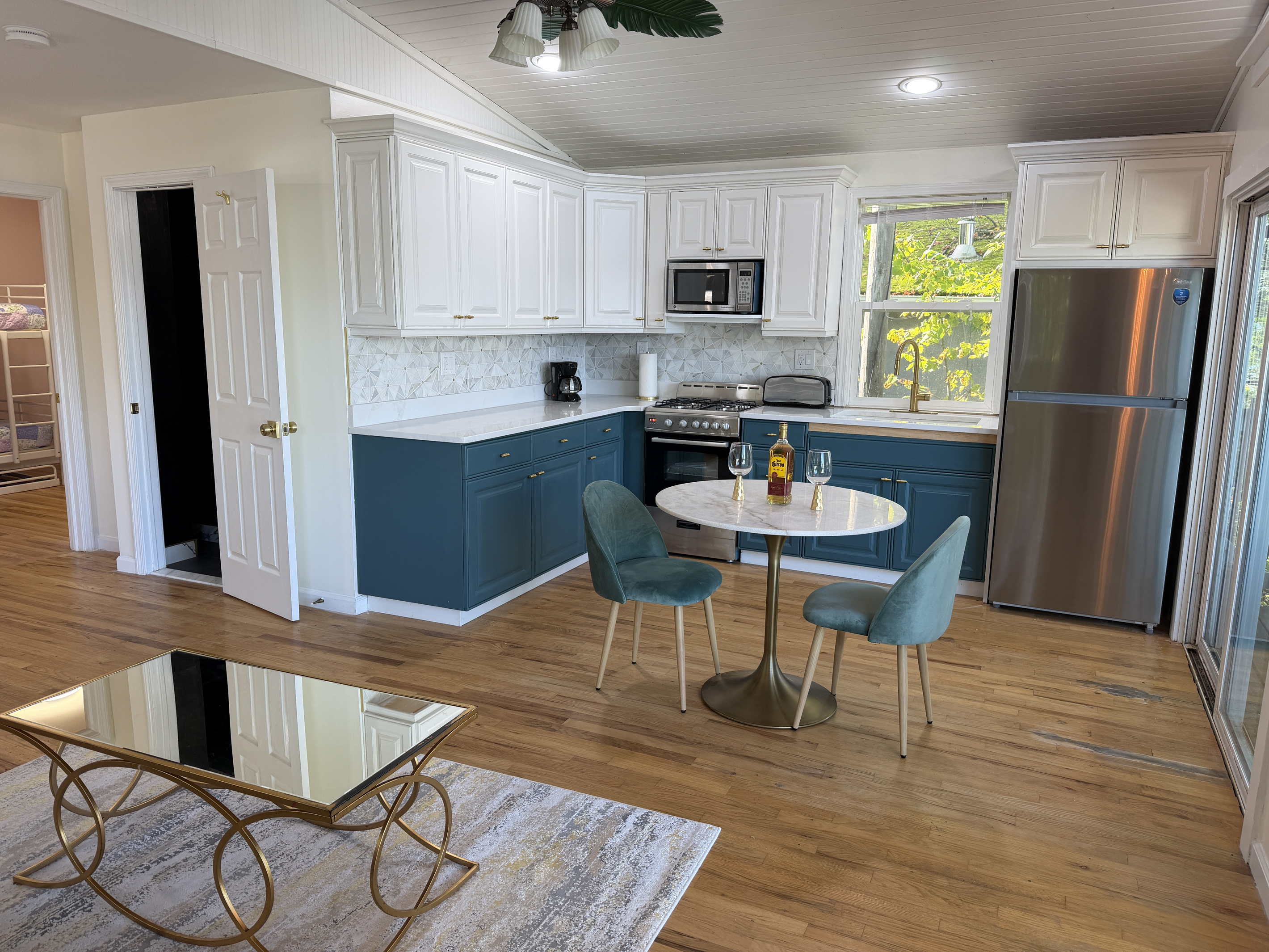 Fully renovated kitchen with new appliances