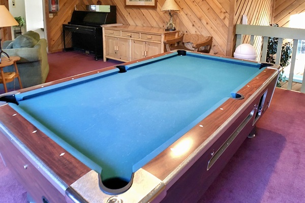 Common area pool table