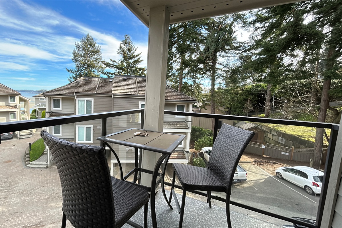 Deck off king bedroom