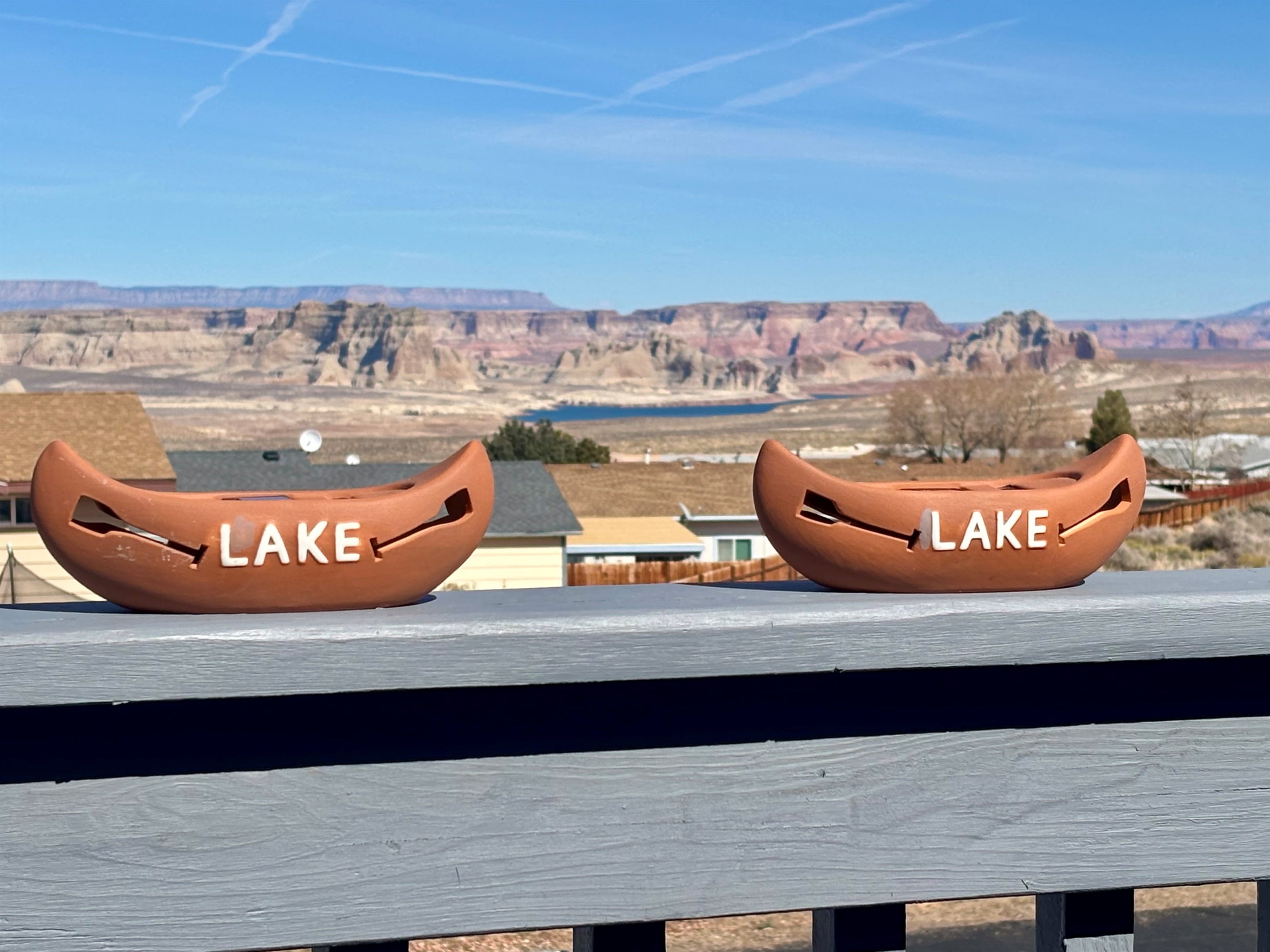 Front Patio with Lake Powell View