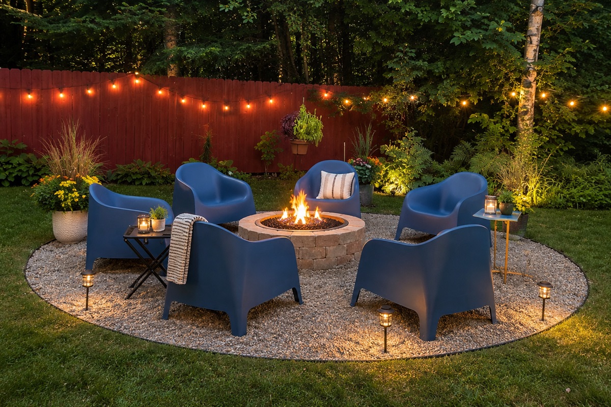 Gather around the firepit for a cozy evening of stories, laughter, and toasty s'mores. Watch the flames dance under the night sky as you share memories and create new ones—a perfect way to end the day.