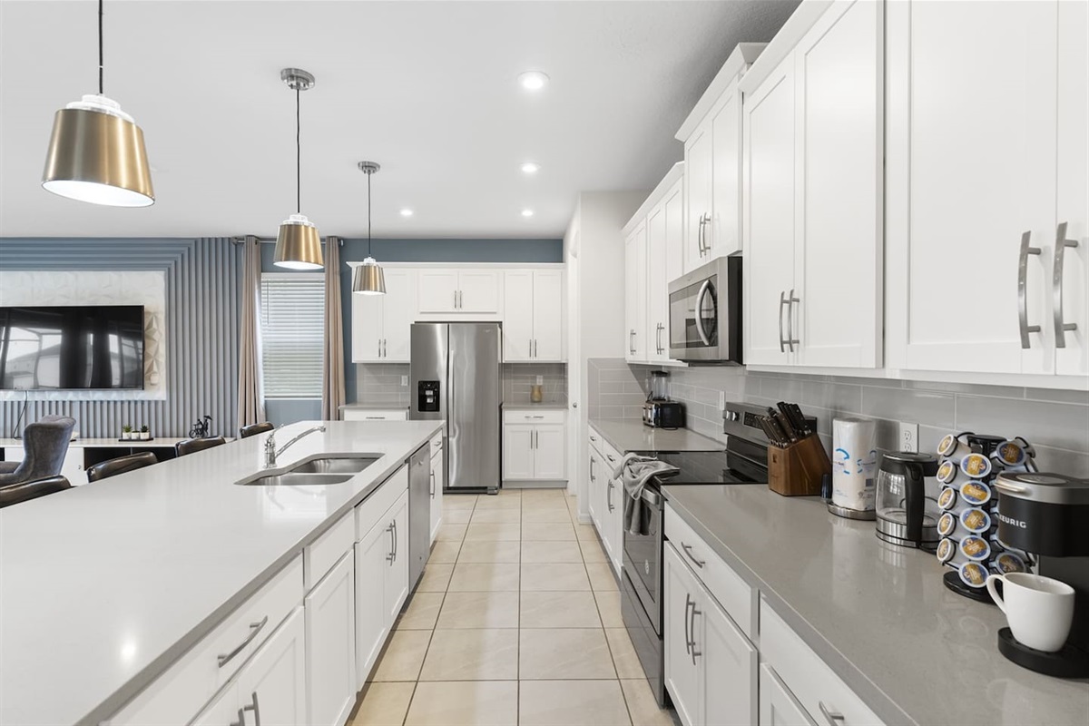 Incredibly Large Chef's Kitchen