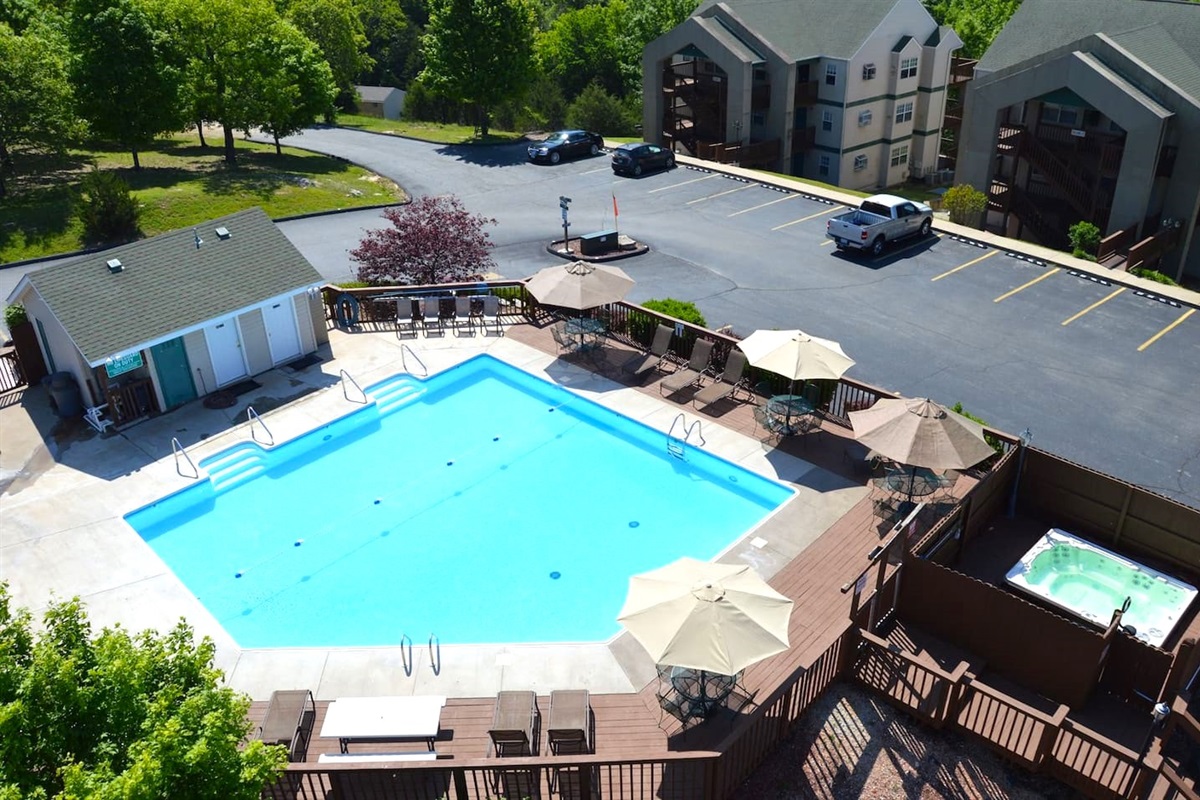 Paradise is just a few steps away - take a refreshing dip in the resort pool right outside your condo and soak up the sun in style. Not available during the colder months (Usually open Memorial Day through Labor Day but message for exact dates)