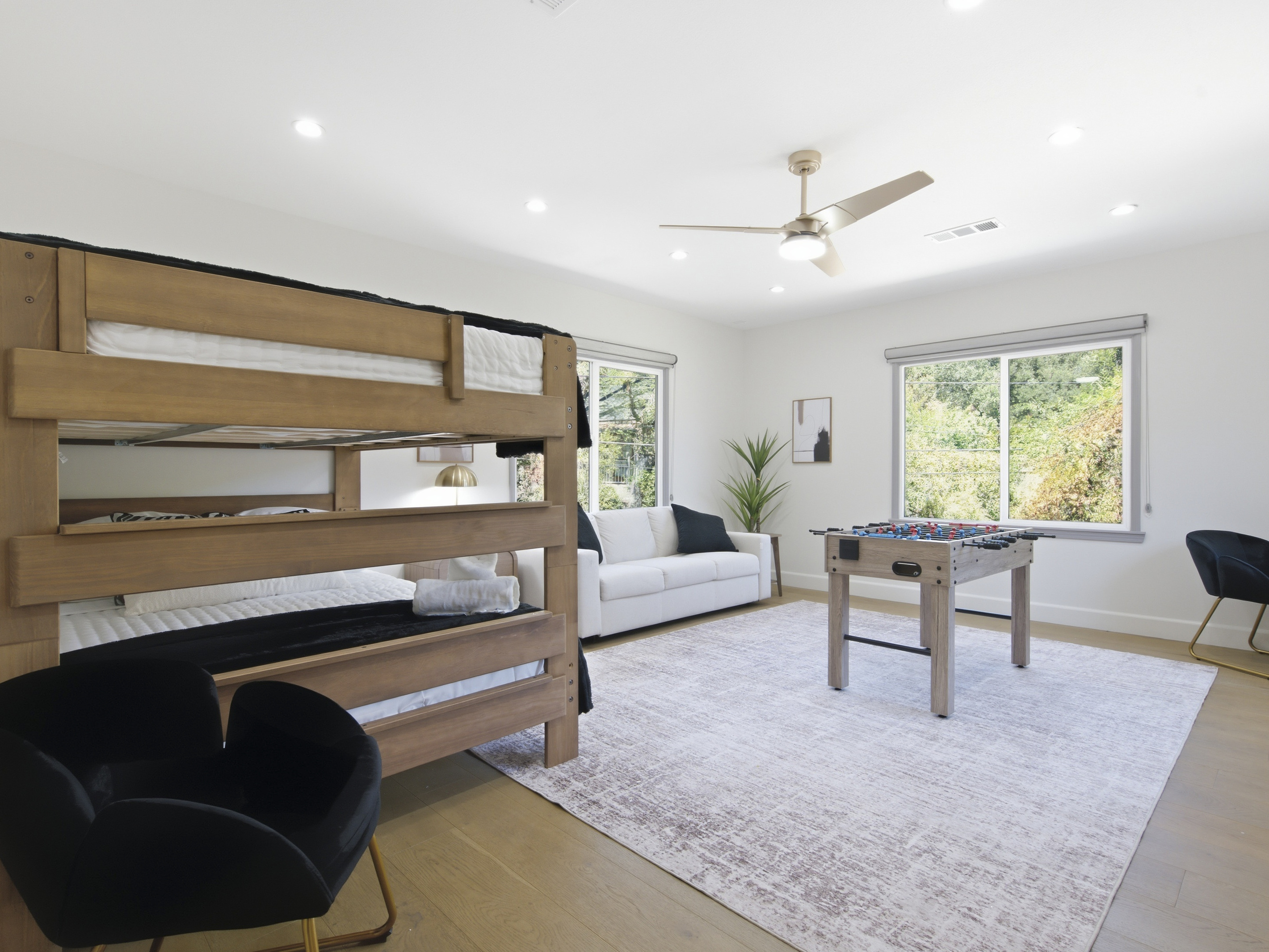 This inviting bedroom has everything you need to relax in style.