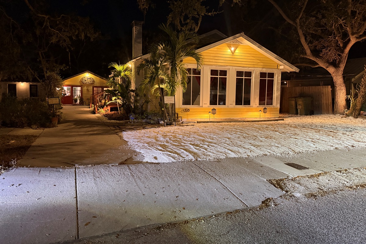 Front and East Side of House