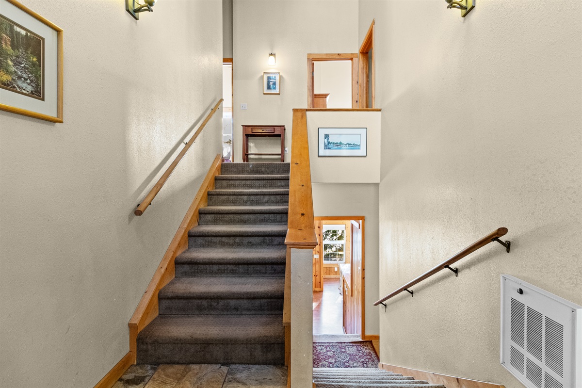 Please note this home has several sets of stairs