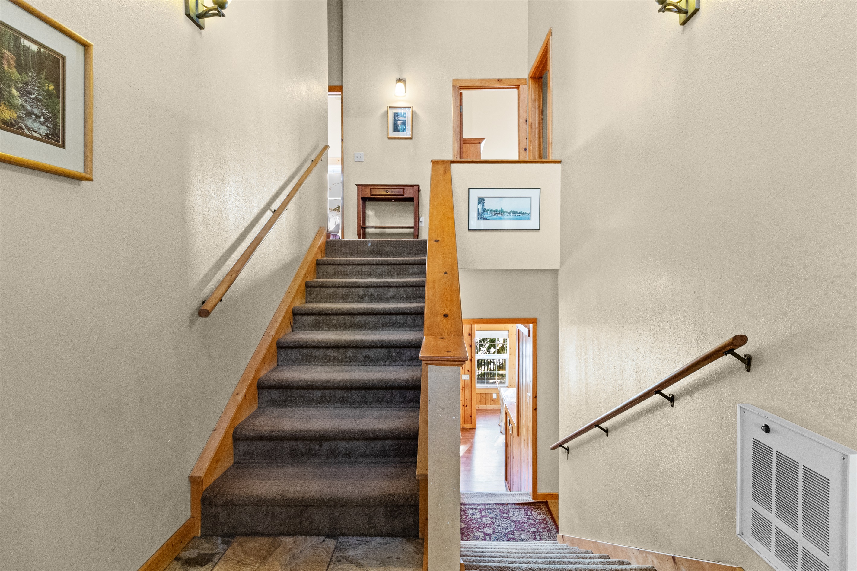 Please note this home has several sets of stairs