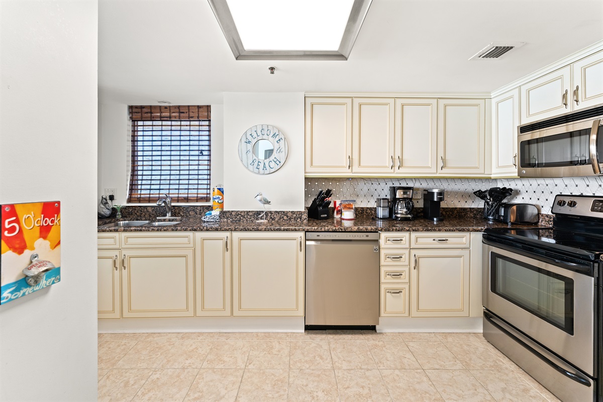 Well appointed Kitchen