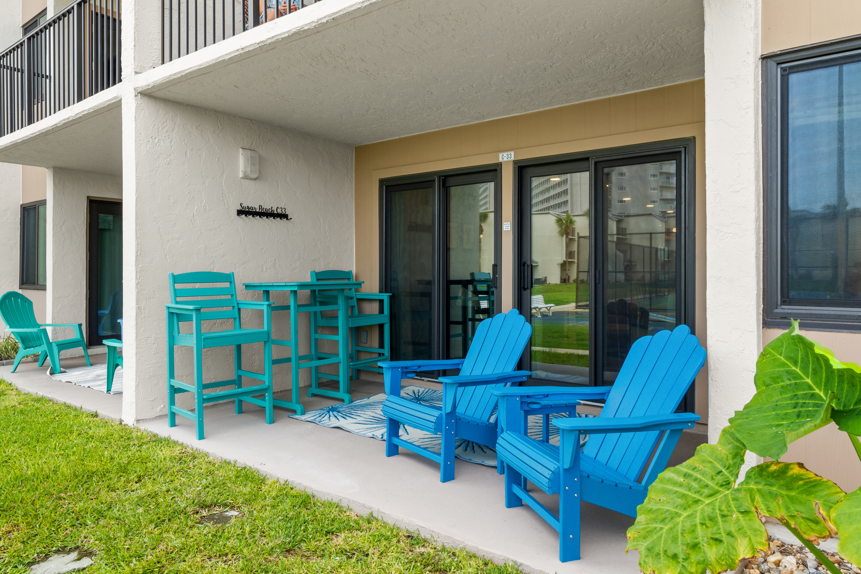 Outside Patio with Outdoor Seating