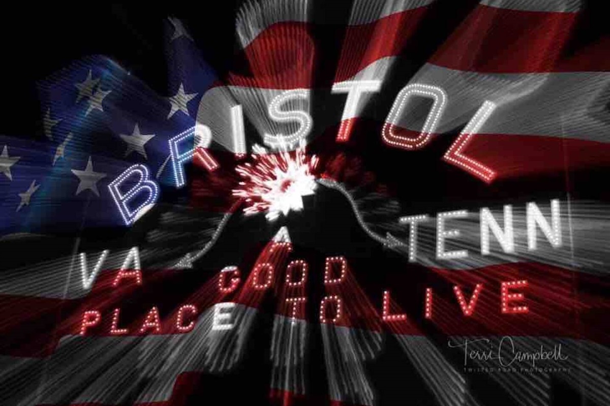 This is the iconic Bristol Sign located near the historic Train Station downtown.