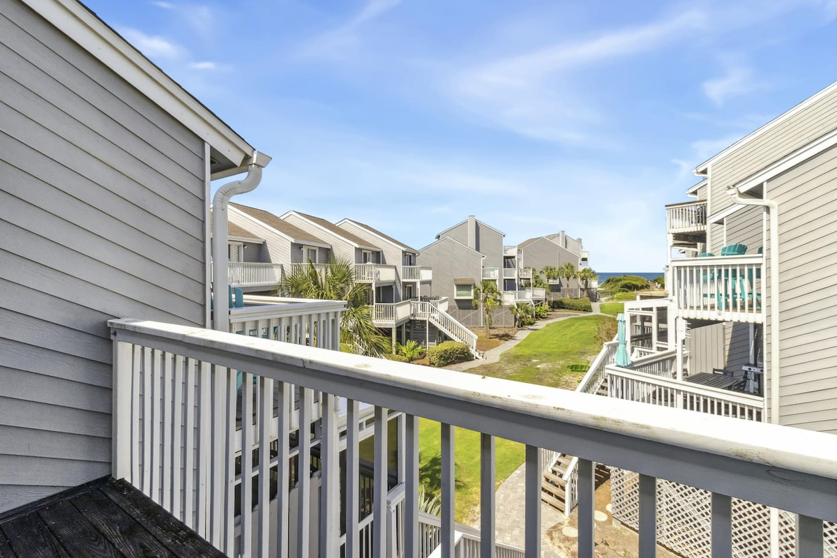 Breathe in the Gulf breeze from your private large deck with sweeping open-water views.