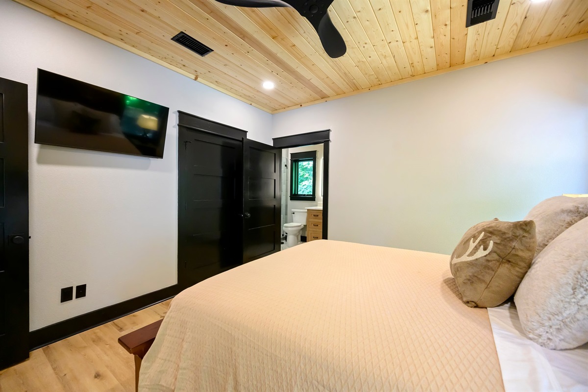 All bedrooms have smart TVs