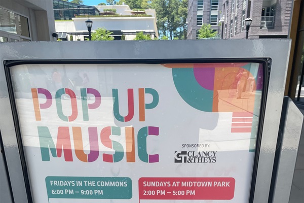 Friday and Saturdays during the summer have free live music  in Midtown Park!