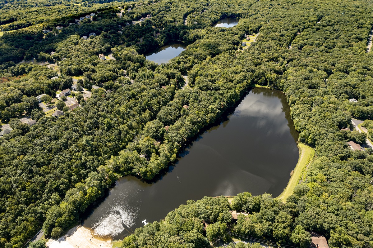 Overview of all 3 Penn Estates lakes