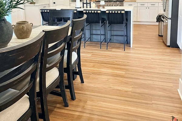Dining area in the kitchen