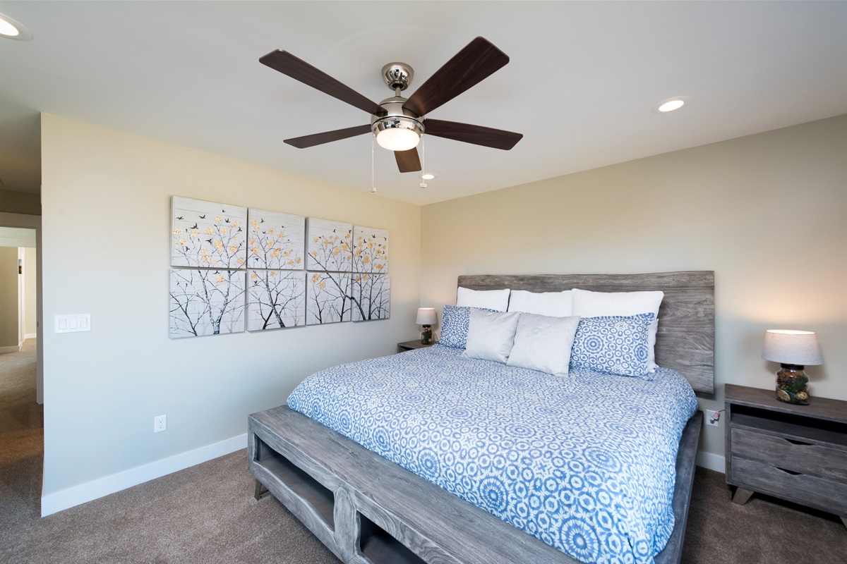 Thoughtfully designed king suite for ultimate comfort and relaxation