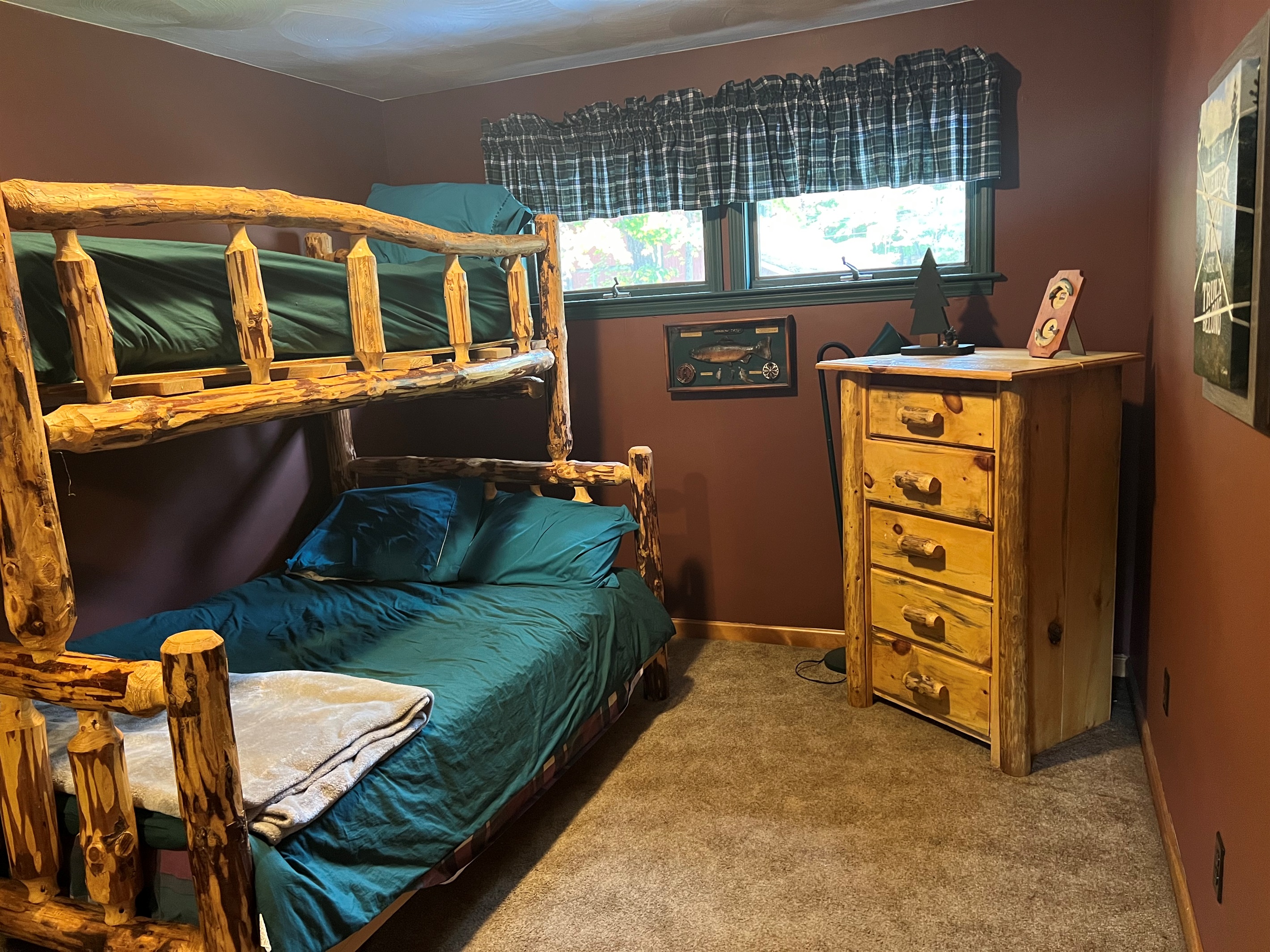 Second floor Bunk - 1 Double, 1 Twin