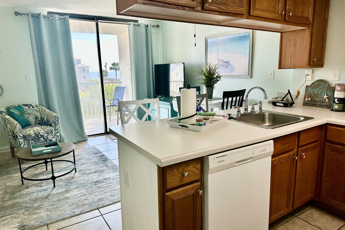 Beautiful view from the living room!