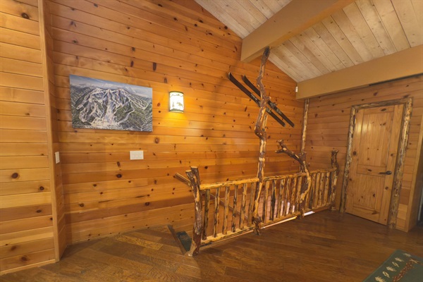 Look closely at the ski resort map! You can see the unit! (yes it is that close)