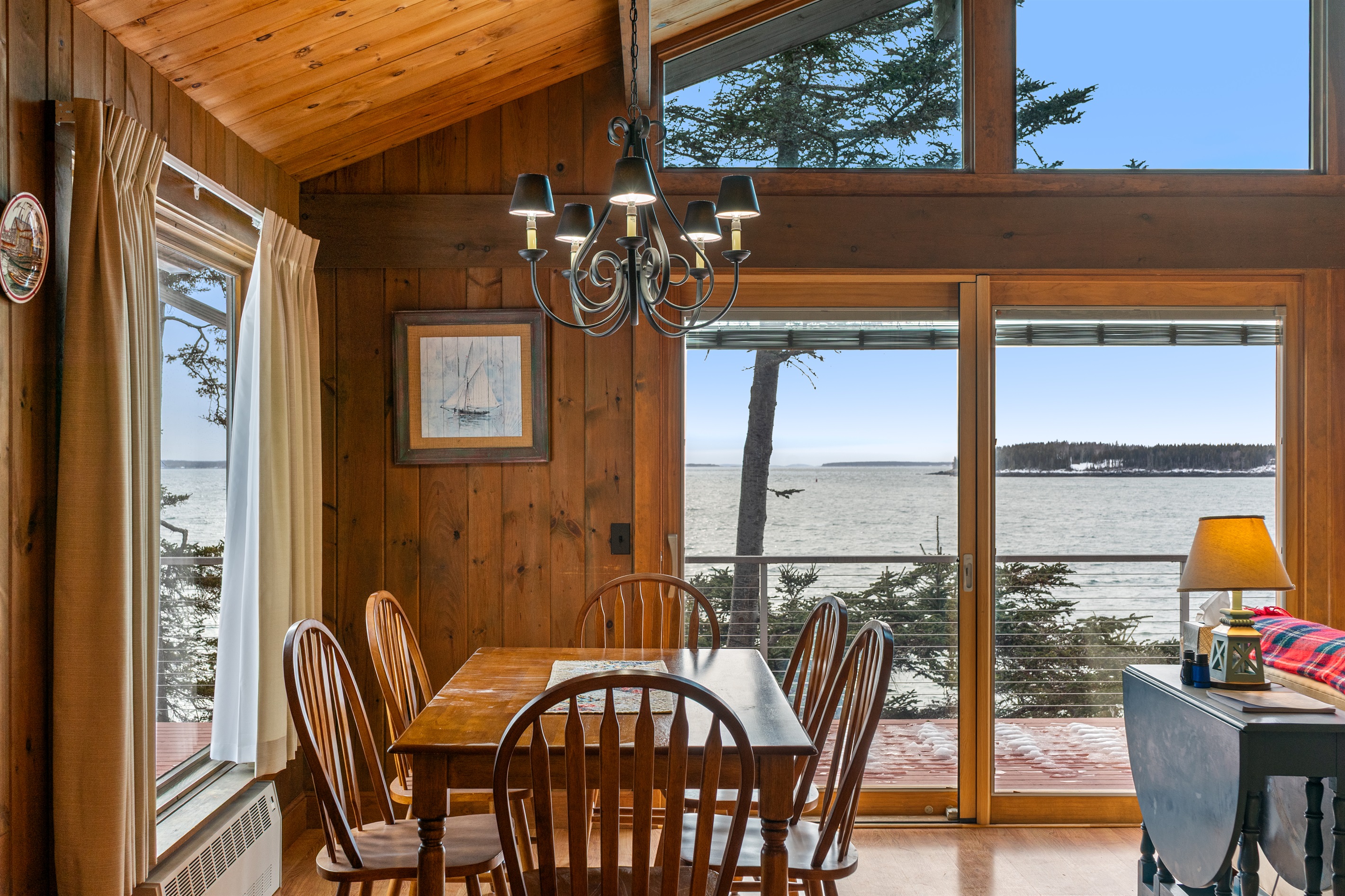 Breakfast could be the best time of day watching the local fisherman head out for the day's catch