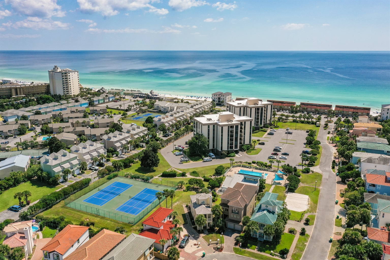 Oceanic View is just 720 ft to the beautiful private beach!