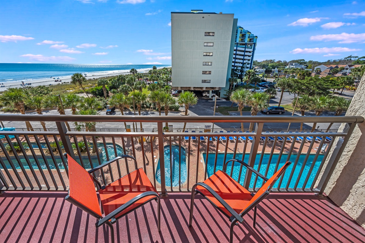 Amazing View from the Balcony!