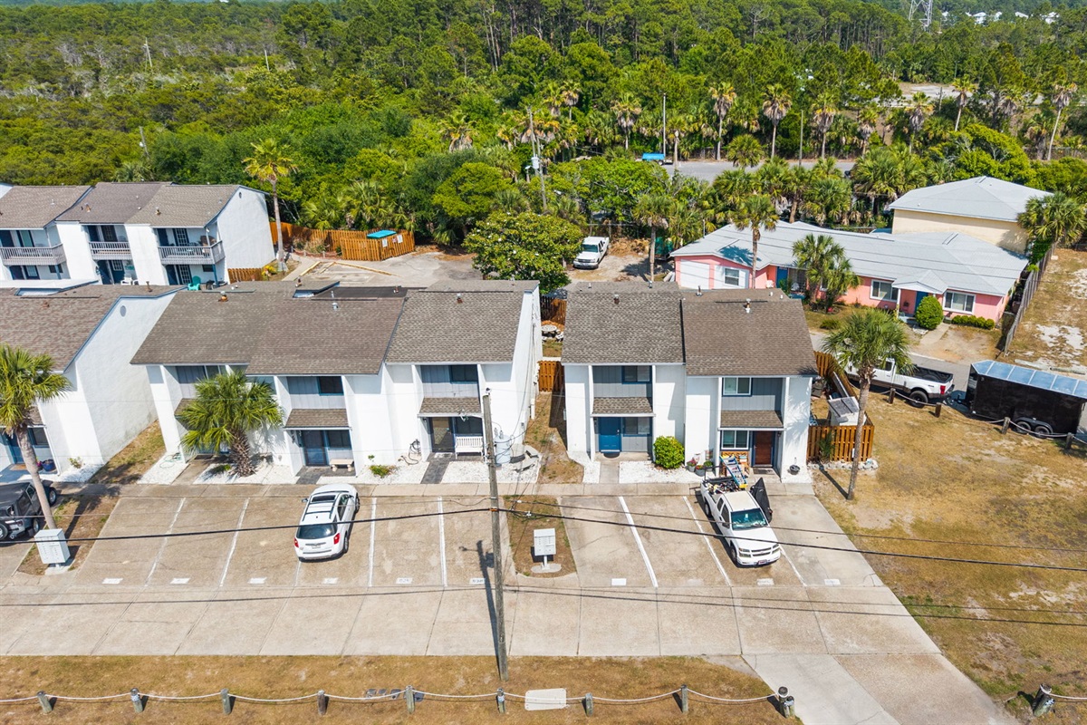 Aerial of Townhome