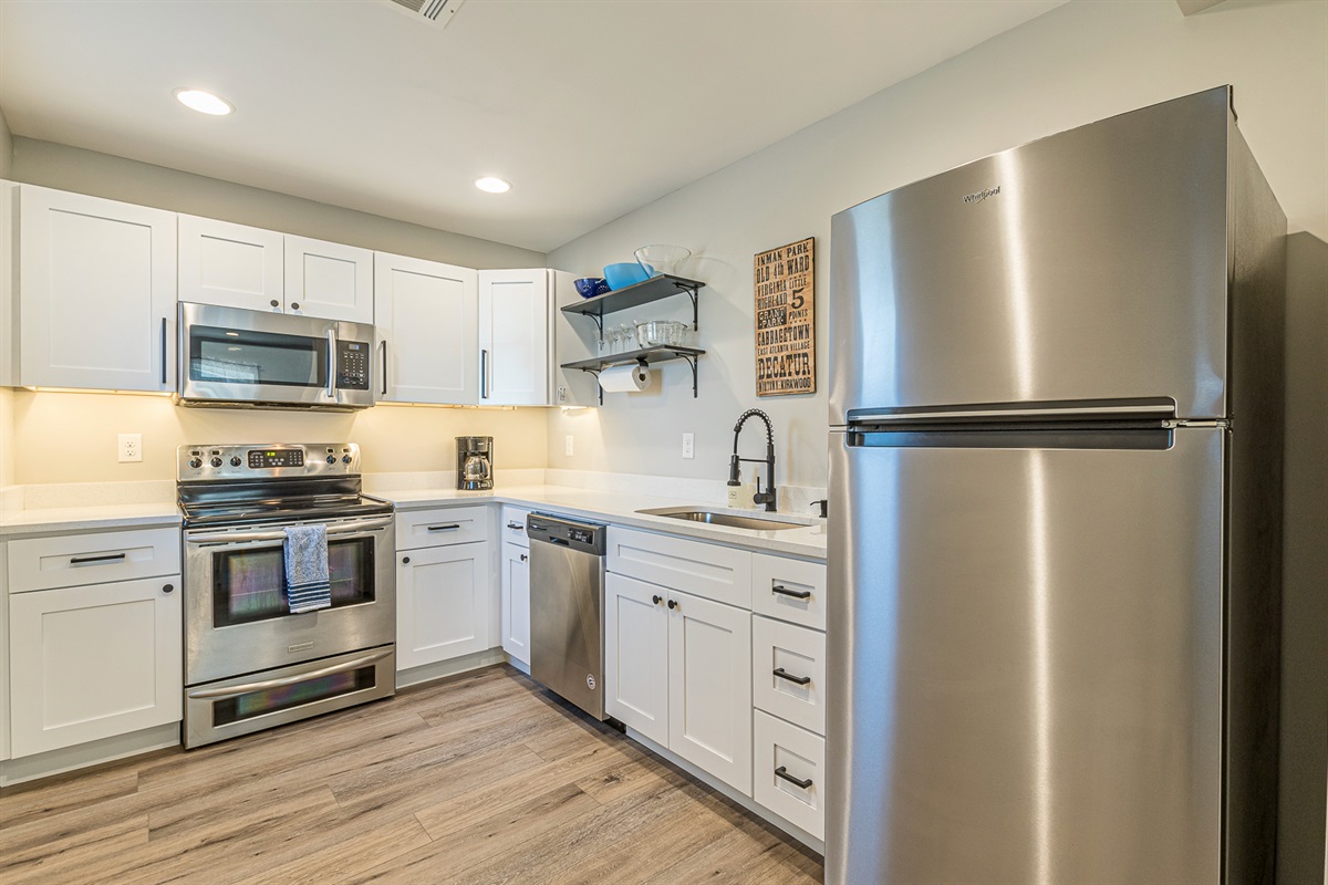 Prepare a tasty meal in the chef's kitchen