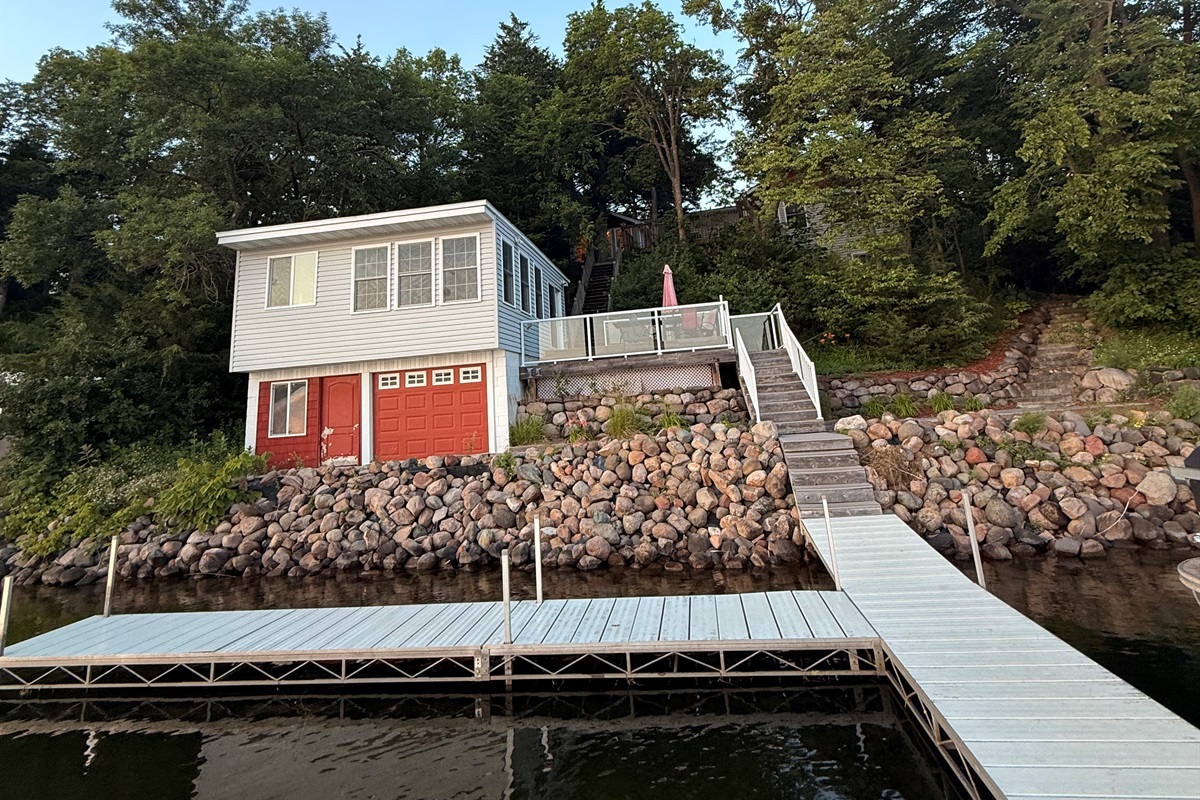 view from lake