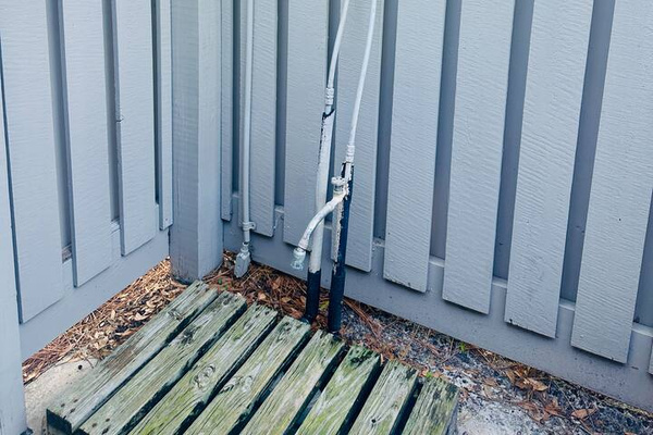 Outdoor shower