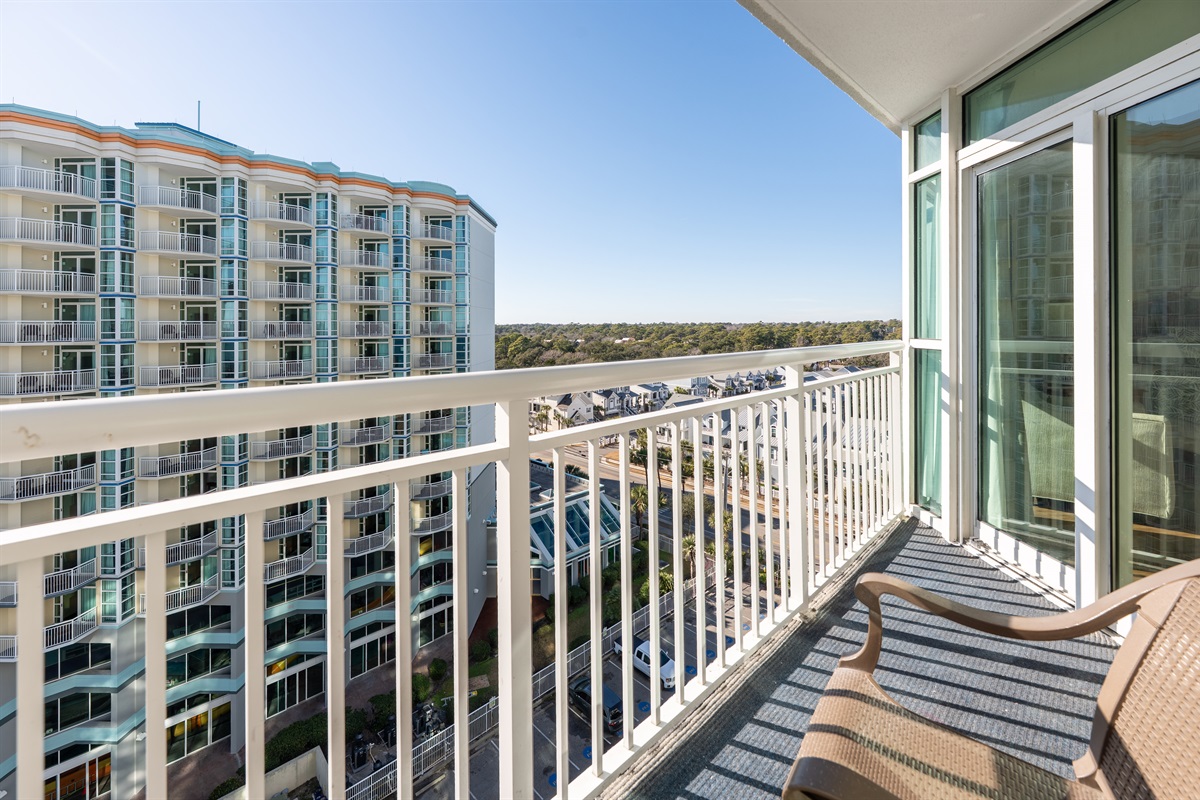 Amazing View from the Balcony!