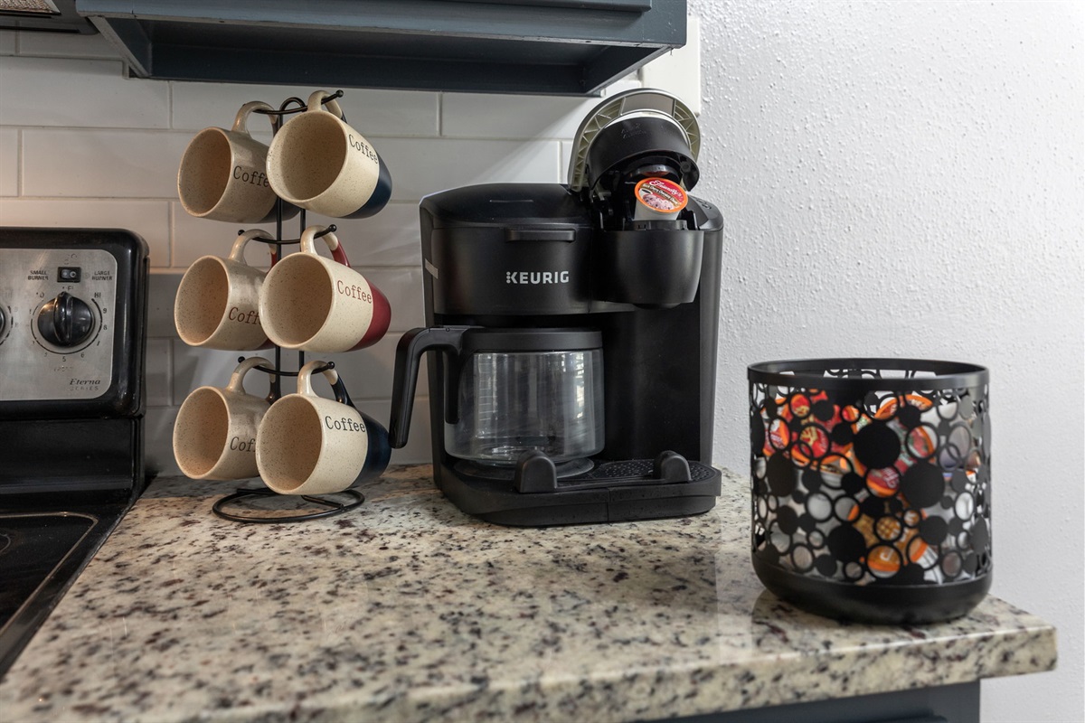 Keurig single-serve coffee maker for a quick, fresh cup anytime