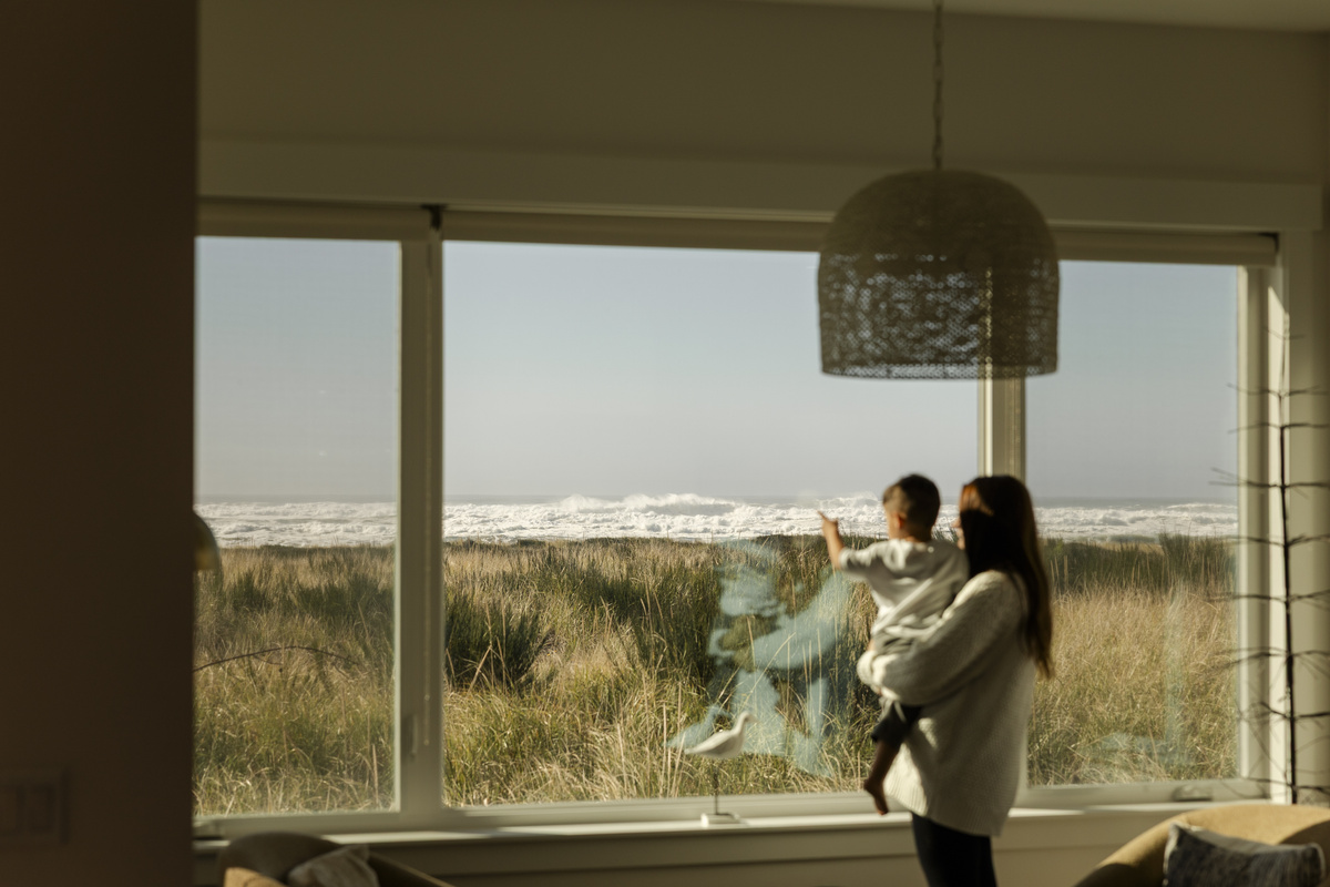 62. {Oceanfront Living} Slow mornings, salty air, and Pacific views from nearly every room — the kind of place that makes you want to stay awhile.

63. {Cohasset Beach} Step outside and wander down to the sand for sunset walks, beachcombing, and wide-open