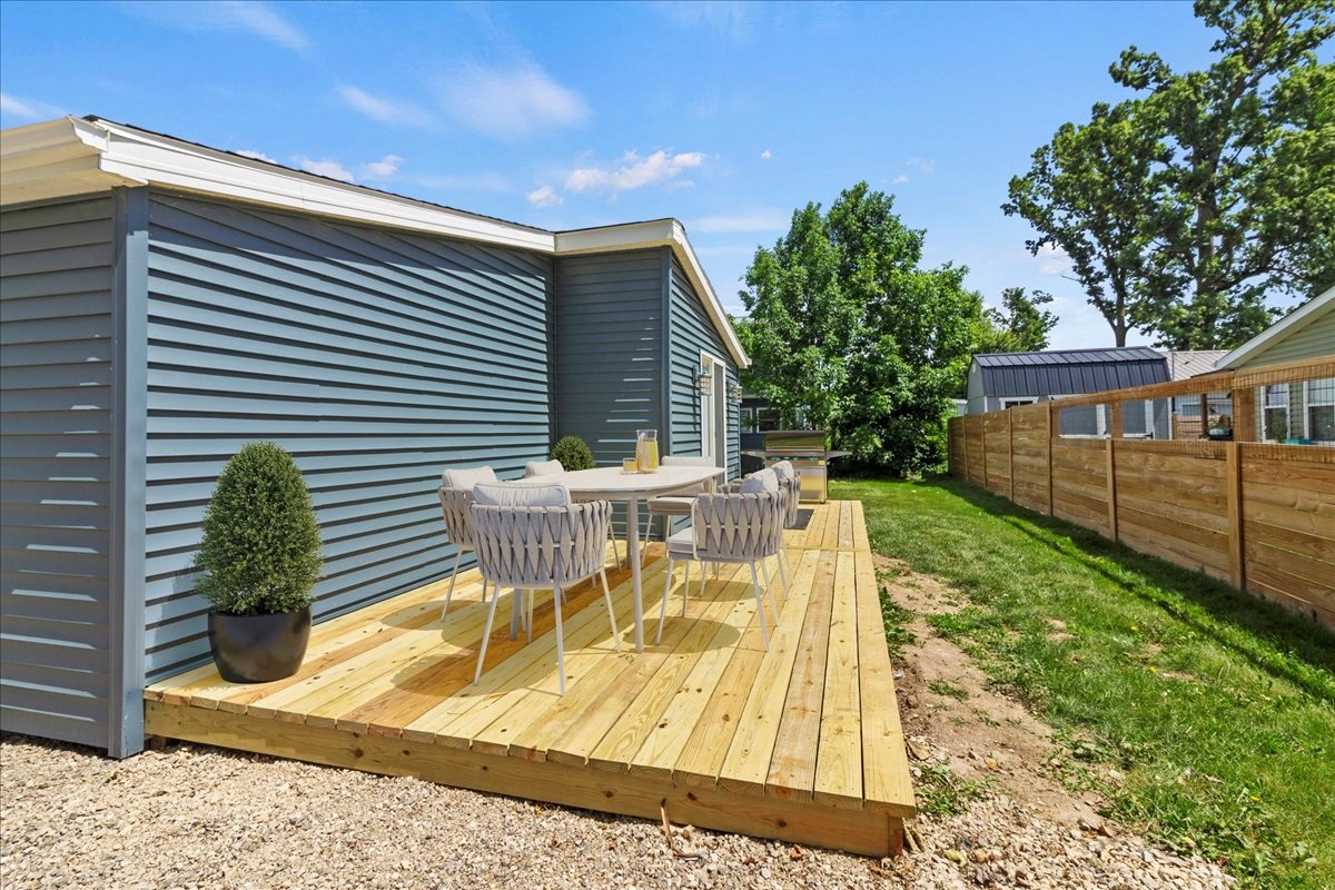 Outdoor patio