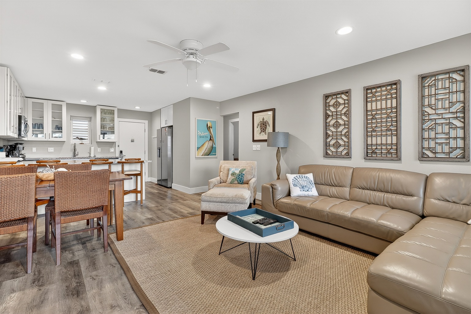 Living Room/Kitchen Area