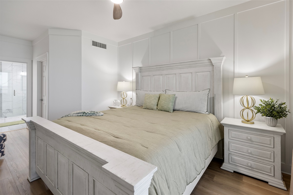 Gulf-Front Primary Bedroom