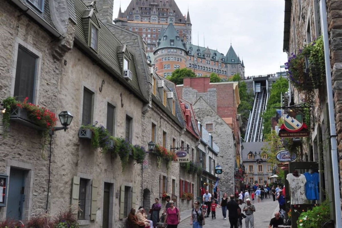 Le Vieux-Québec, un endroit parfait à découvrir à la marche!