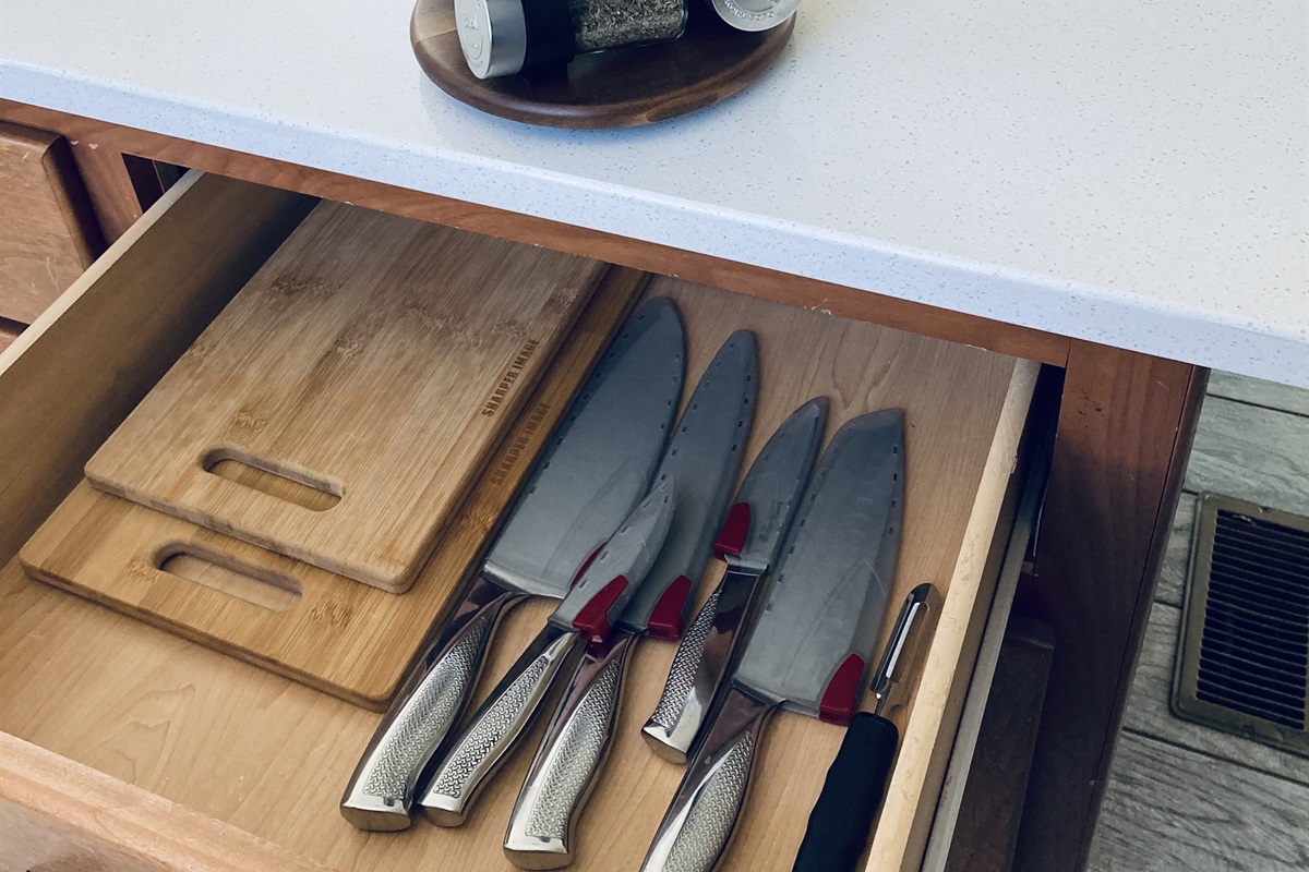 Horseshoe Bend House kitchen essentials