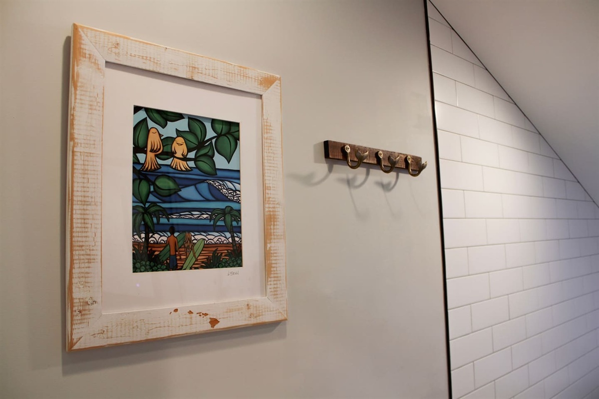Master suite details : Art by Heather Brown