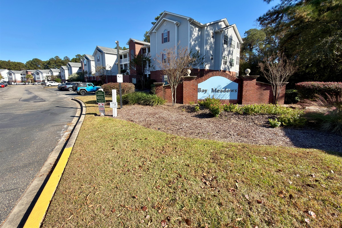 Bay Meadows Entrance