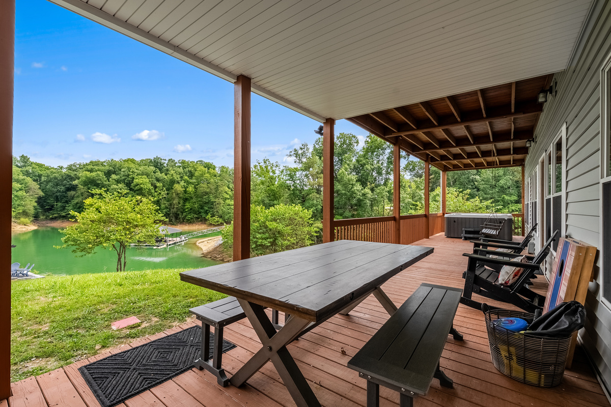 Large outdoor dining