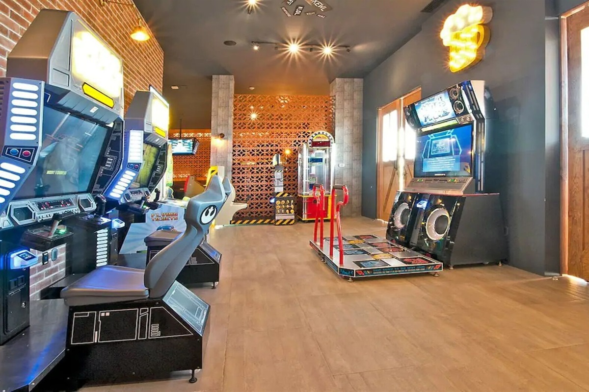 Gameroom at Pueblo Bonito Sunset while staying at Montecristo, Vacation Travel Exclusives