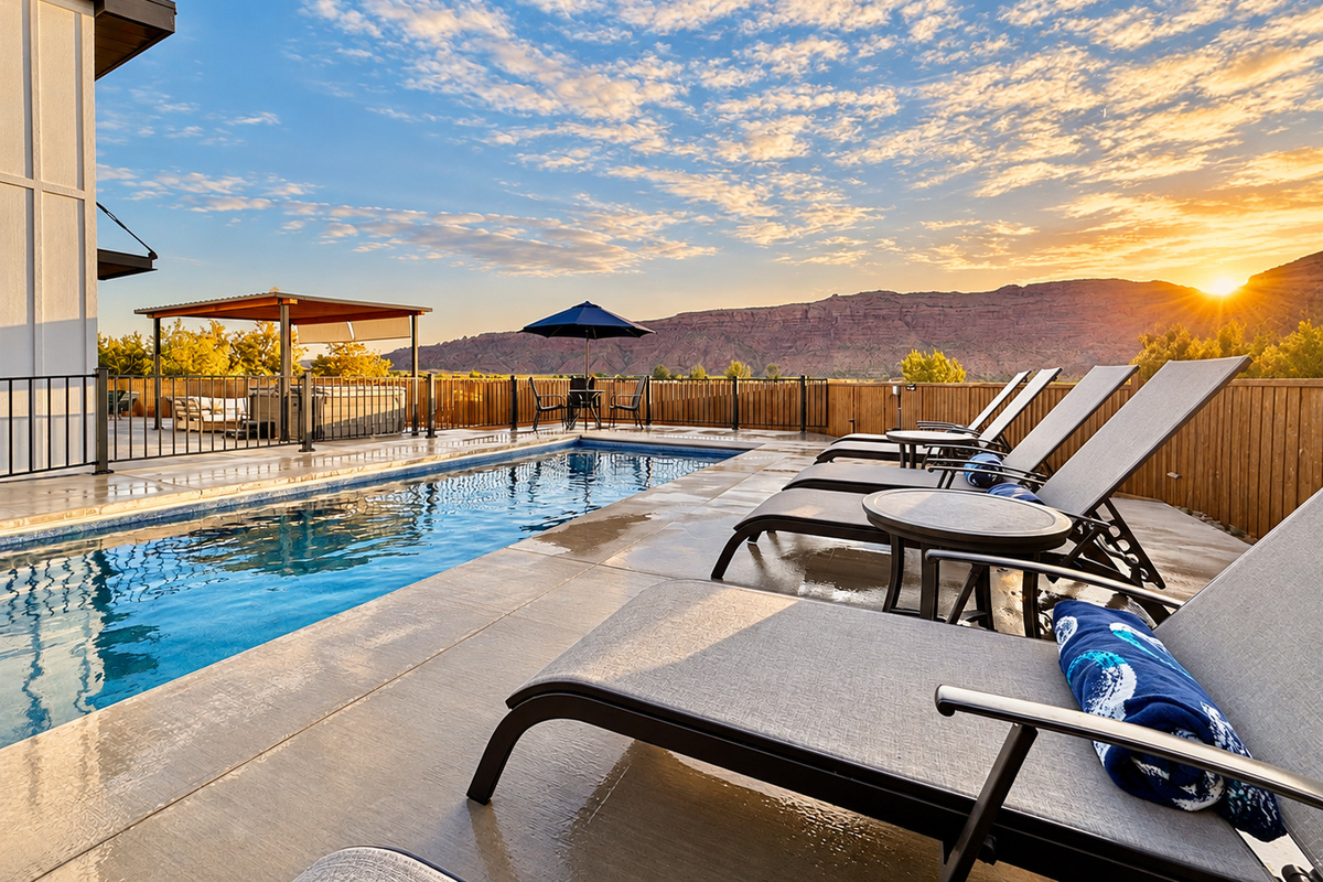Year Round Private Heated Pool