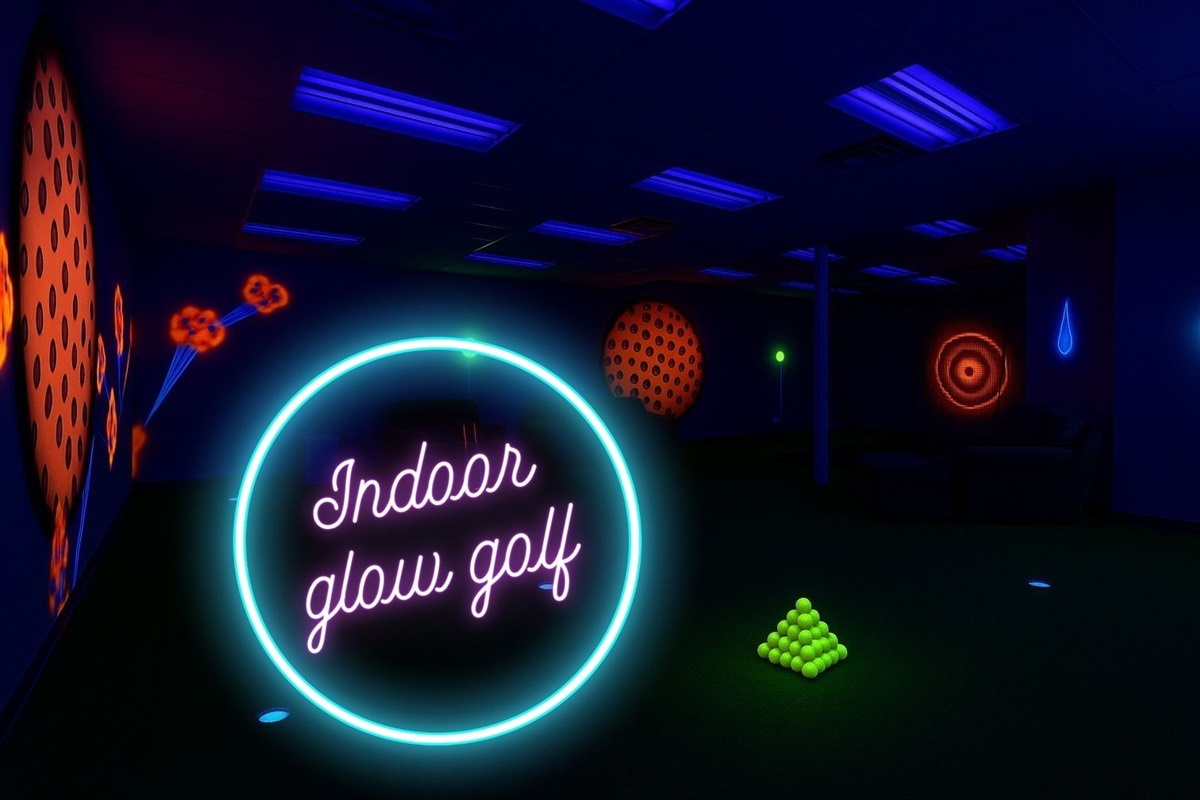 Indoor Glow Golf