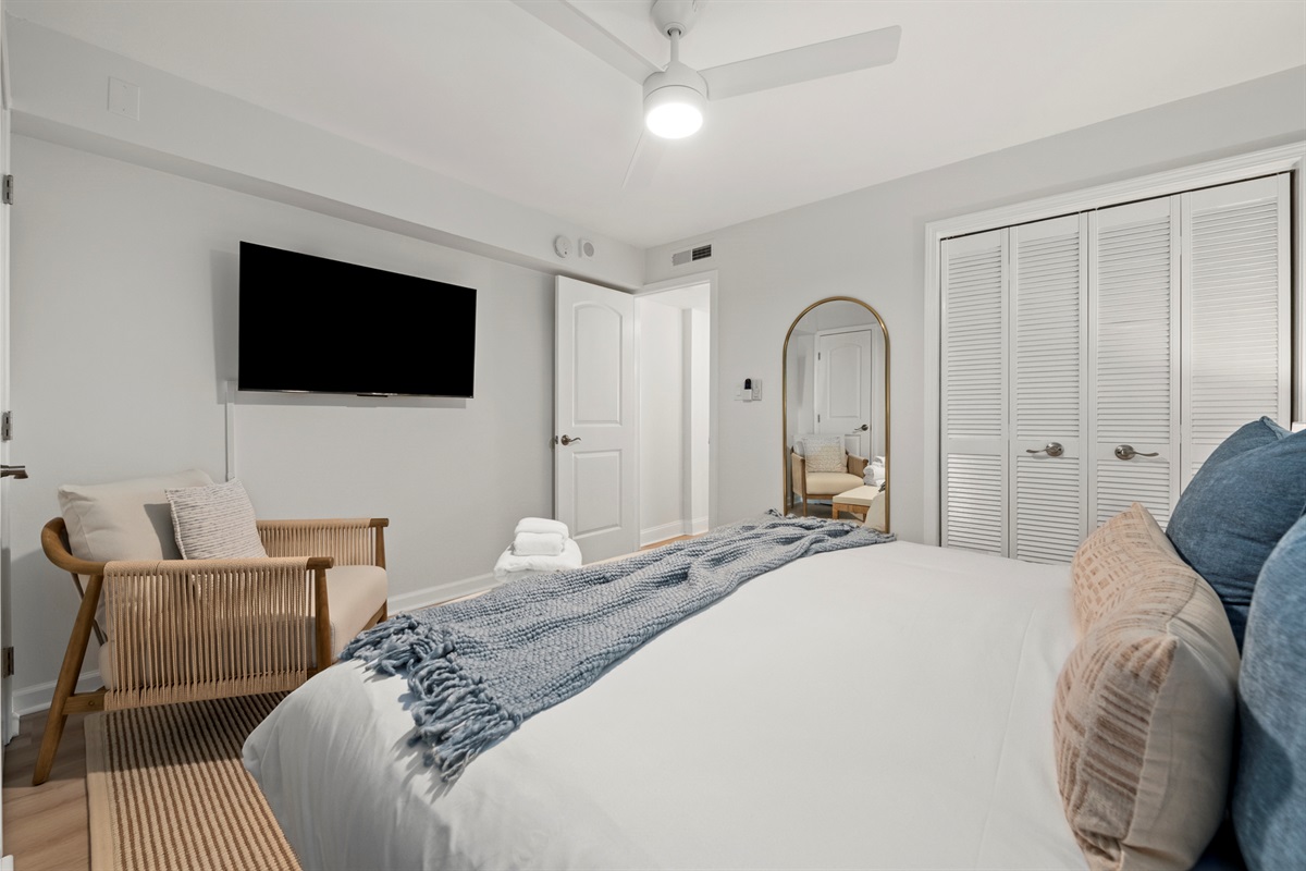 Every detail is crafted for comfort, from cozy furnishings to your favorite shows.