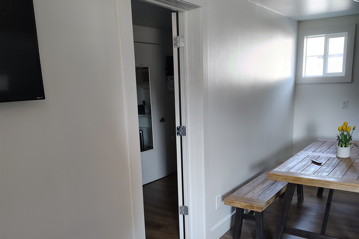 Doorway to Left Bedroom & Bathroom to the left