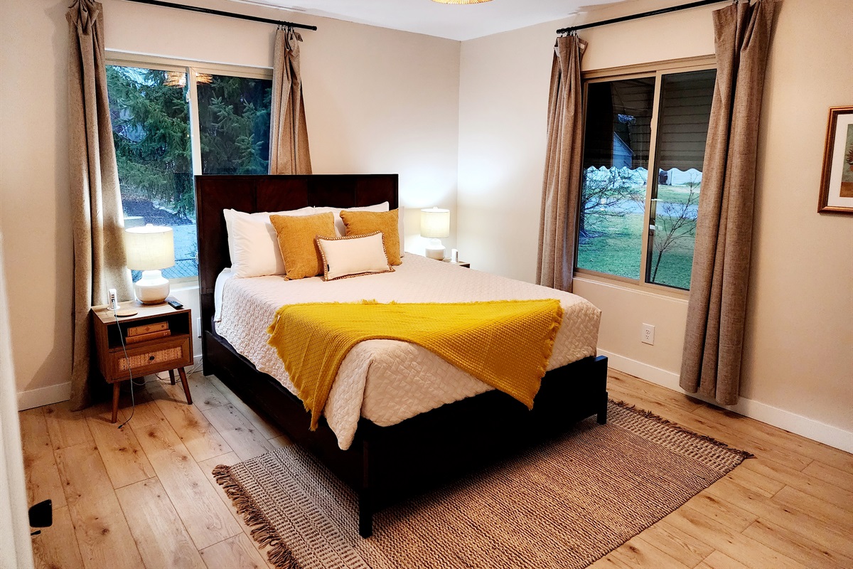 Soft and cozy, enjoy tv while laying in bed.